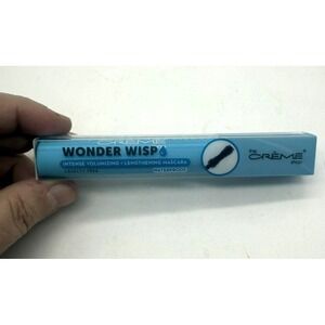 Creme Shop Wonder Wisp Mascara Black Waterproof Volumizing Lengthening 0.35 Oz